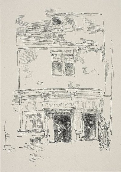 The Clock-Makers, Paimpol by James Abbott McNeill Whistler