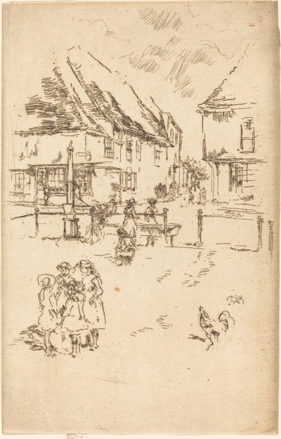 The Cock and the Pump by James Abbott McNeill Whistler