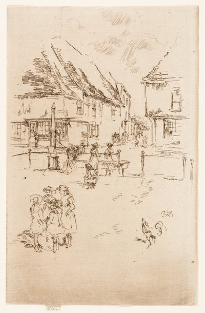 The Cock and the Pump by James Abbott McNeill Whistler