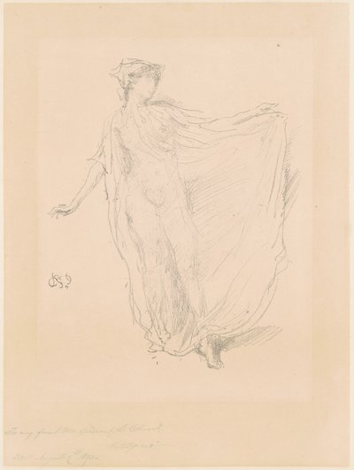 The Dancing Girl by James Abbott McNeill Whistler