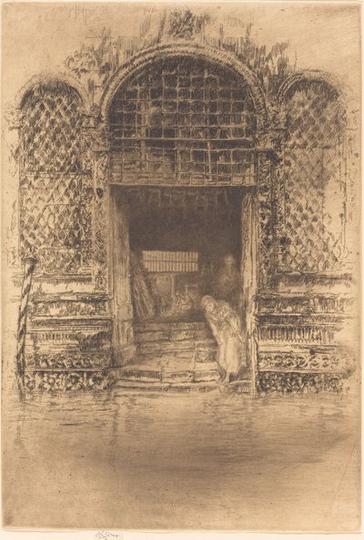 The Doorway by James Abbott McNeill Whistler