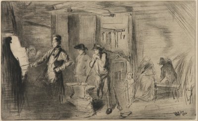The Forge by James Abbott McNeill Whistler