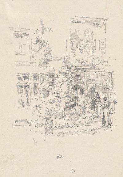 The Garden Porch by James Abbott McNeill Whistler