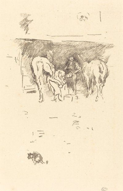 The Good Shoe by James Abbott McNeill Whistler