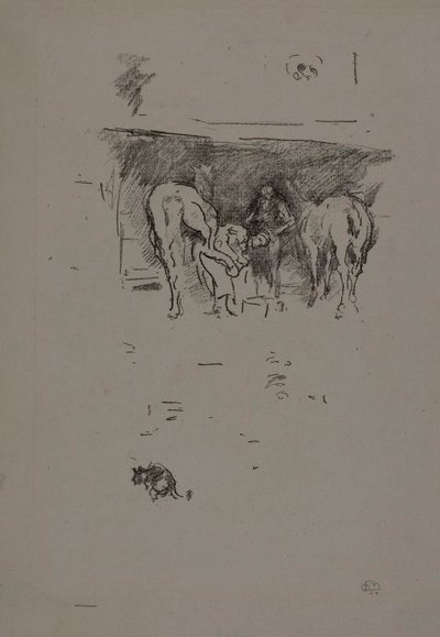 The Good Shoe by James Abbott McNeill Whistler