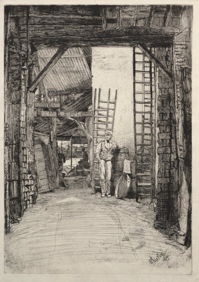 The Lime-burner by James McNeill Whistler