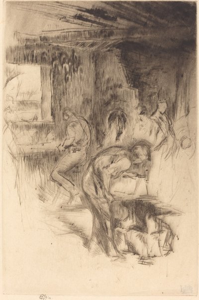The Little Forge by James Abbott McNeill Whistler