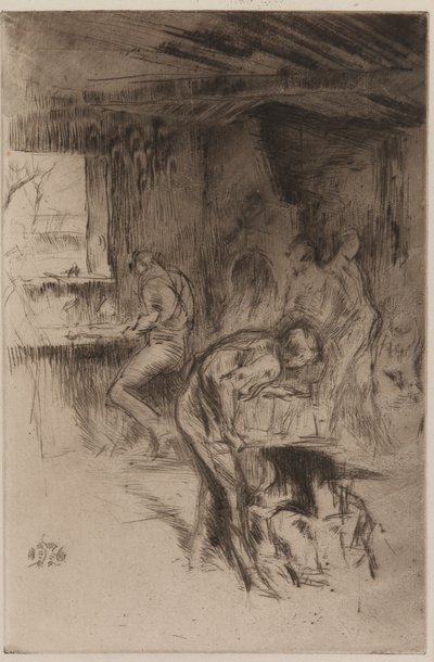 The Little Forge, Liverpool by James Abbott McNeill Whistler