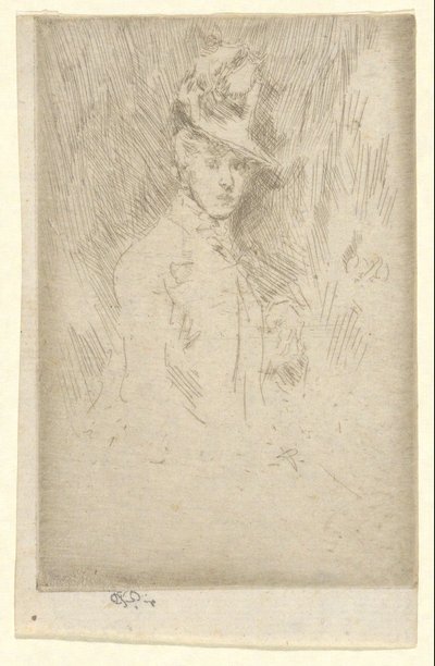 The Little Hat by James Abbott McNeill Whistler