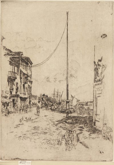 The Little Mast by James Abbott McNeill Whistler