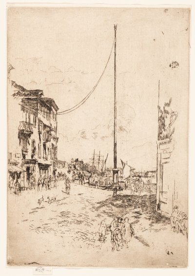 The Little Mast by James Abbott McNeill Whistler