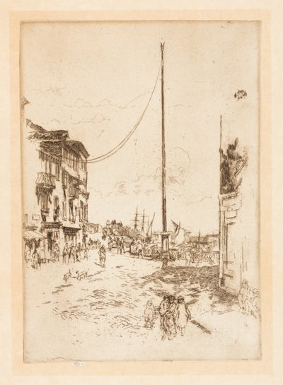 The Little Mast by James Abbott McNeill Whistler