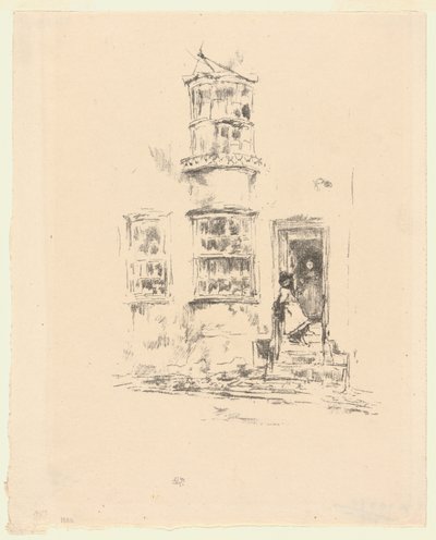The Little Steps, Lyme Regis by James Abbott McNeill Whistler