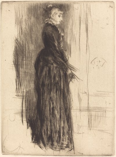 The Little Velvet Dress by James Abbott McNeill Whistler