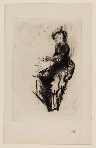 The Piano by James Abbott McNeill Whistler