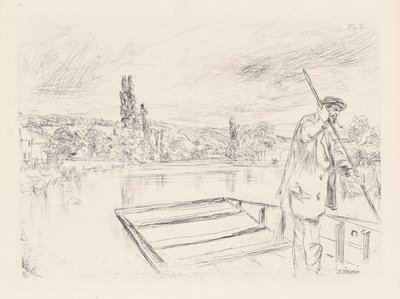 The Punt by James Abbott McNeill Whistler