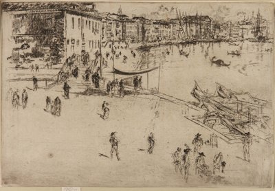 The Riva, No. 2 by James Abbott McNeill Whistler