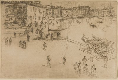 The Riva, No. 2 by James Abbott McNeill Whistler
