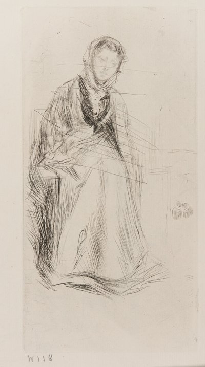 The Scotch Widow by James Abbott McNeill Whistler