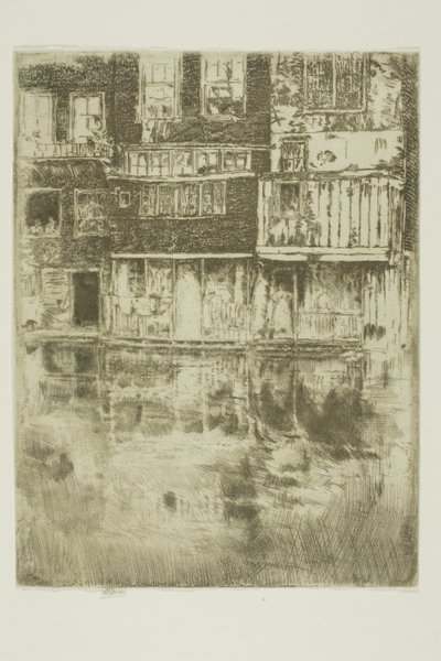 The Square House, Amsterdam by James Abbott McNeill Whistler