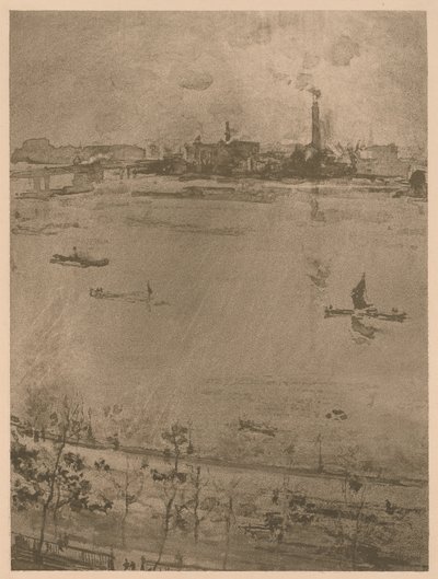 The Thames by James Abbott McNeill Whistler