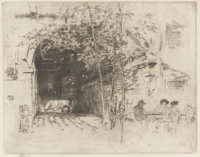 The Traghetto by James Abbott McNeill Whistler