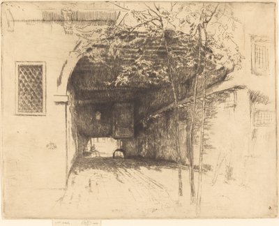 The Traghetto, No.I by James Abbott McNeill Whistler