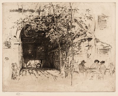 The Traghetto, No. 2 by James Abbott McNeill Whistler