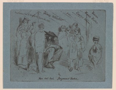 Title Page of the "French Set" by James Abbott McNeill Whistler