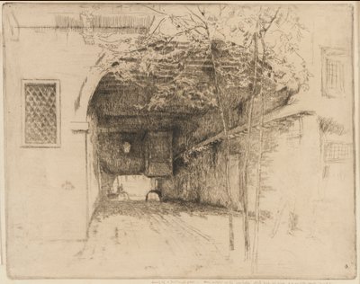 Traghetto by James Abbott McNeill Whistler