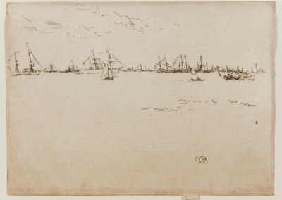 Troopships by James Abbott McNeill Whistler