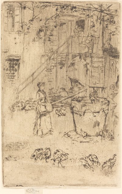 Turkeys by James Abbott McNeill Whistler