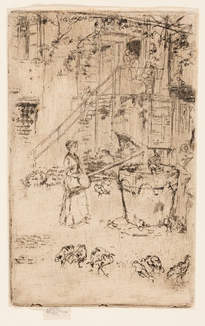 Turkeys by James Abbott McNeill Whistler