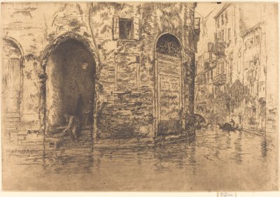 Two Doorways by James Abbott McNeill Whistler