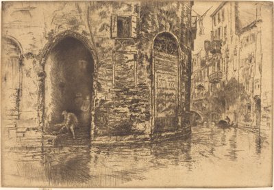 Two Doorways by James Abbott McNeill Whistler