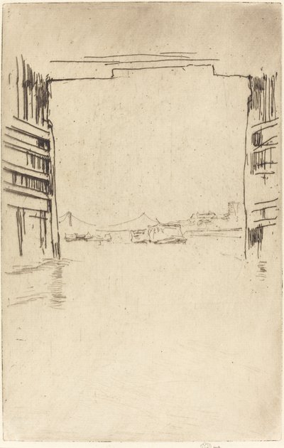 Under Old Battersea Bridge by James Abbott McNeill Whistler