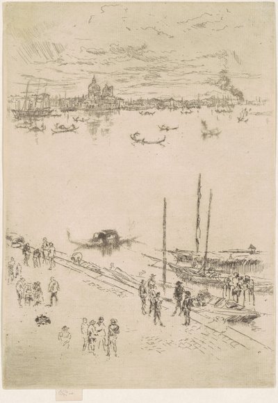 Upright Venice by James Abbott McNeill Whistler