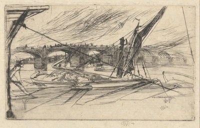 Vauxhall Bridge by James Abbott McNeill Whistler