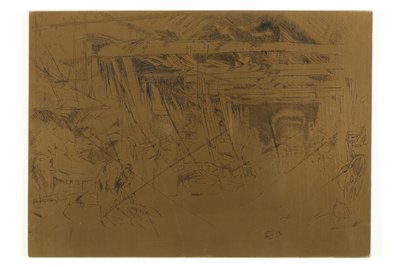 Wheelwright by James Abbott McNeill Whistler