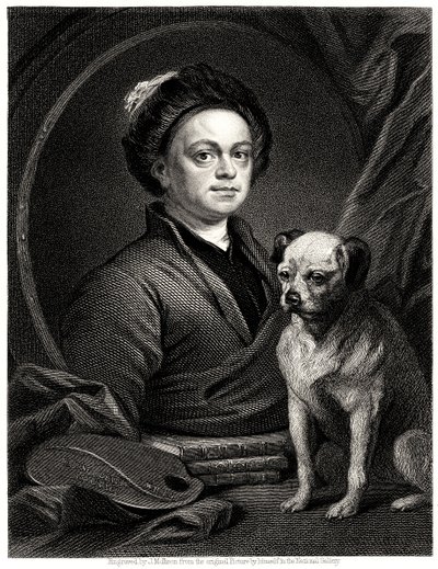 Gulielmus Hogarth, 19th century by James Mollison