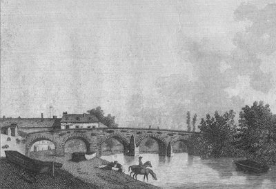 Maidstone Bridge, Kent, 1787 by James Newton