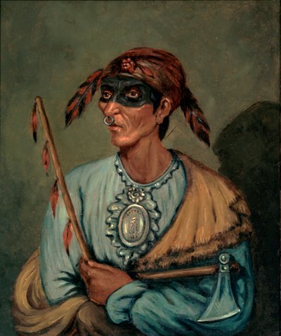 Portrait of Me-No-Quet, 1827 by James Otto Lewis