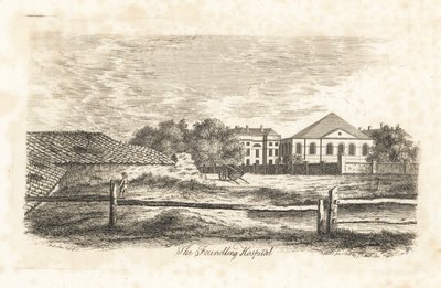 The Foundling Hospital, Bloomsbury, London by James Peller Malcolm