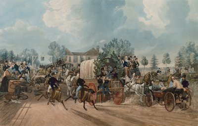 The Cock at Sutton by James Pollard