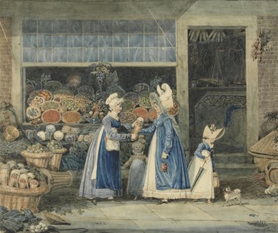 The Greengrocer by James Pollard