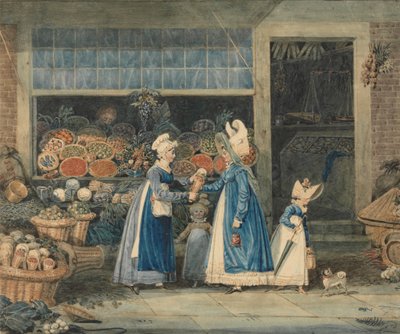 The Greengrocer by James Pollard