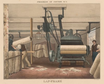 Progress of Cotton, #3: Lap-frame by James Richard Barfoot