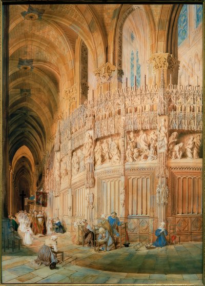 Cathedral in Chartres by James Roberts