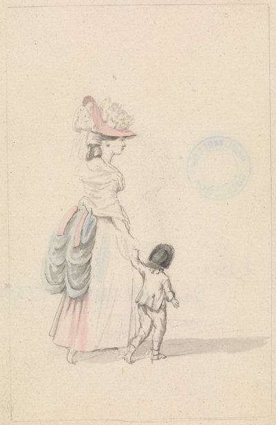 Woman and Child by James Roberts