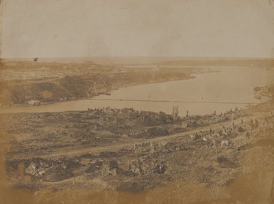 Fort Nicholas, Sevastopol, 1855 by James Robertson